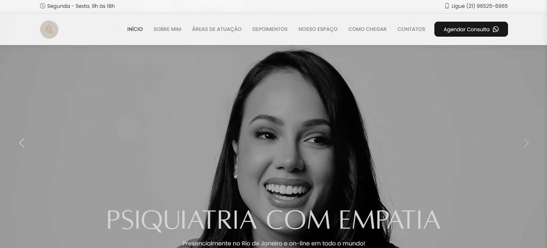 Site da Dra. Larissa Borges